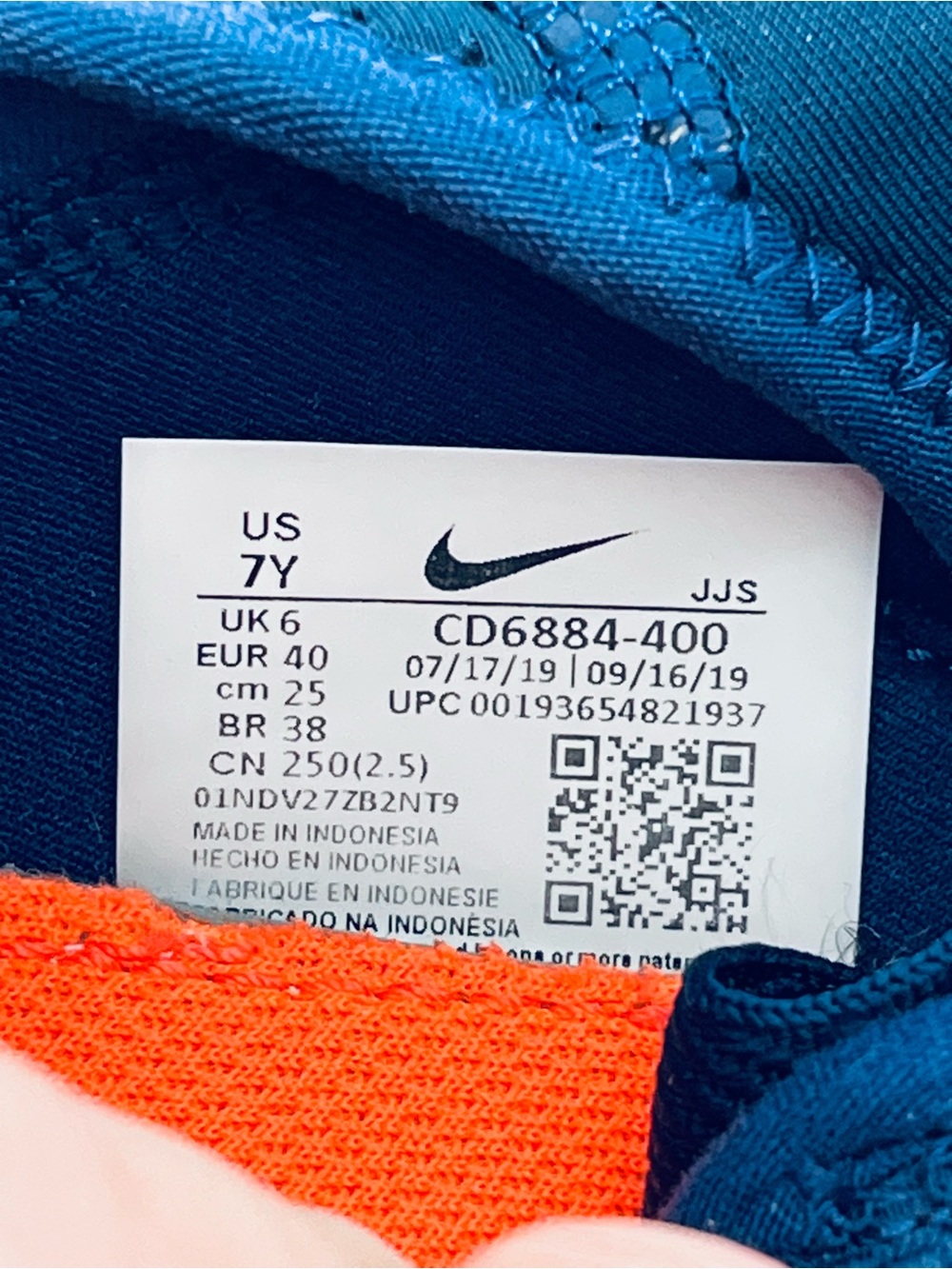 Nike React Presto Extreme Men’s : 7Y Midnight Na Slip-On Sneakers # CD 6884-400 - Picture 14 of 15